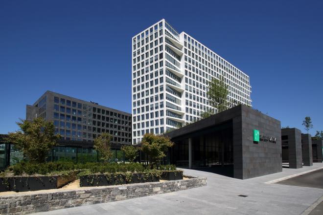 Bâtiment de BGL BNP Paribas au Luxembourg